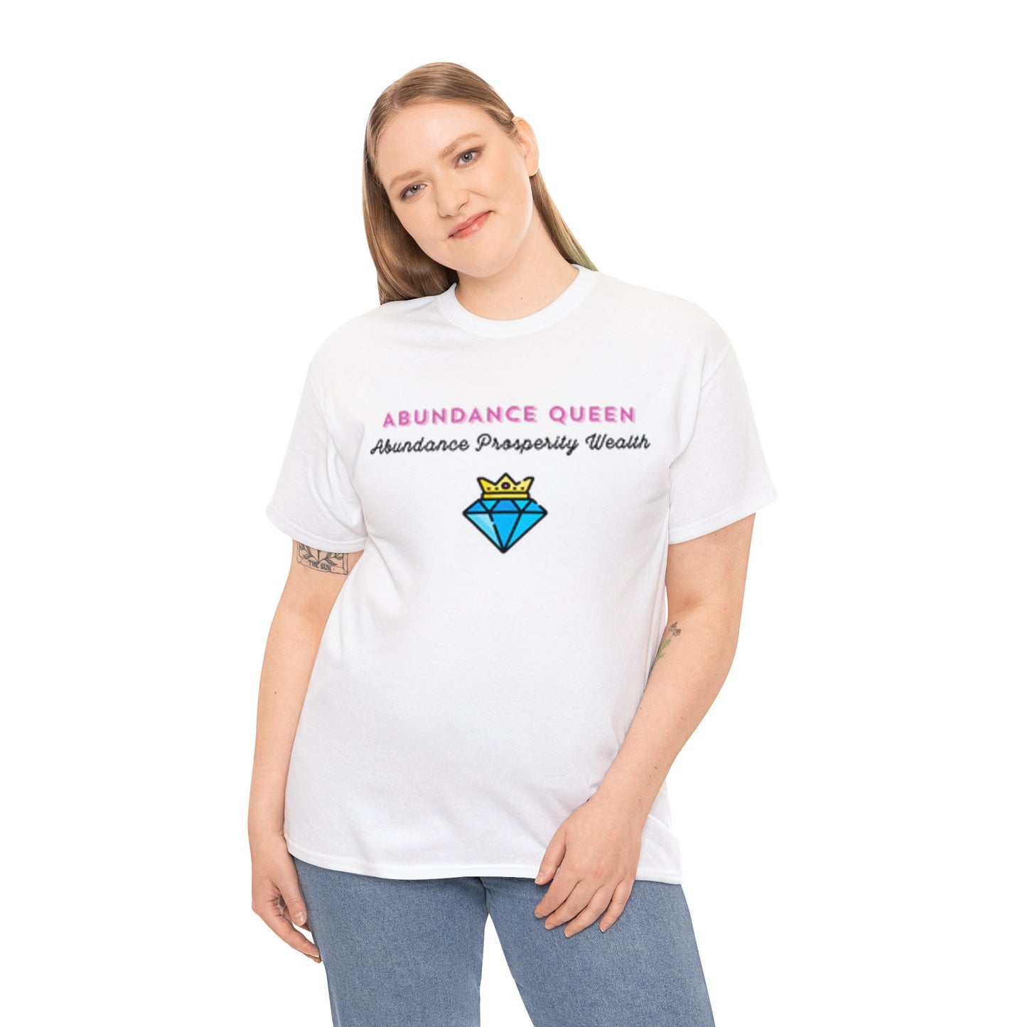Abundance Queen Unisex Heavy Cotton Tee