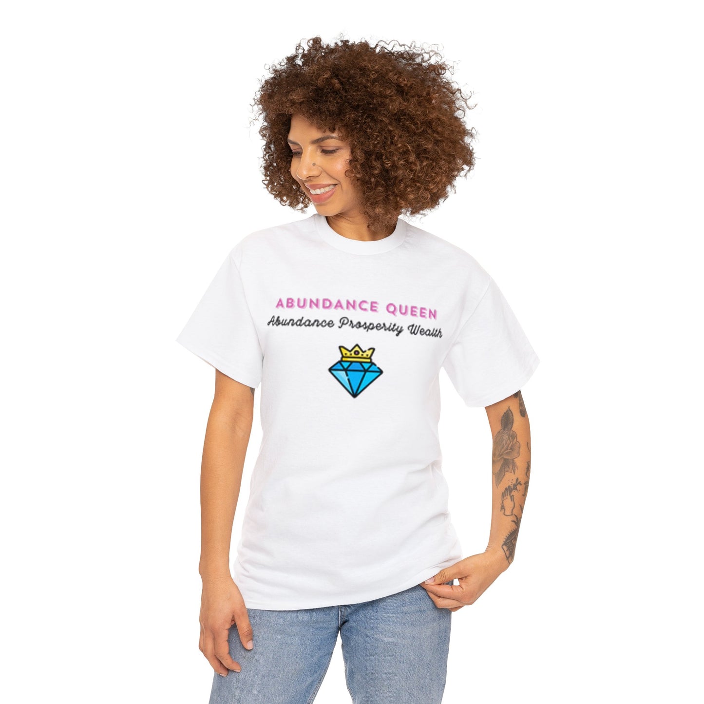 Abundance Queen Unisex Heavy Cotton Tee