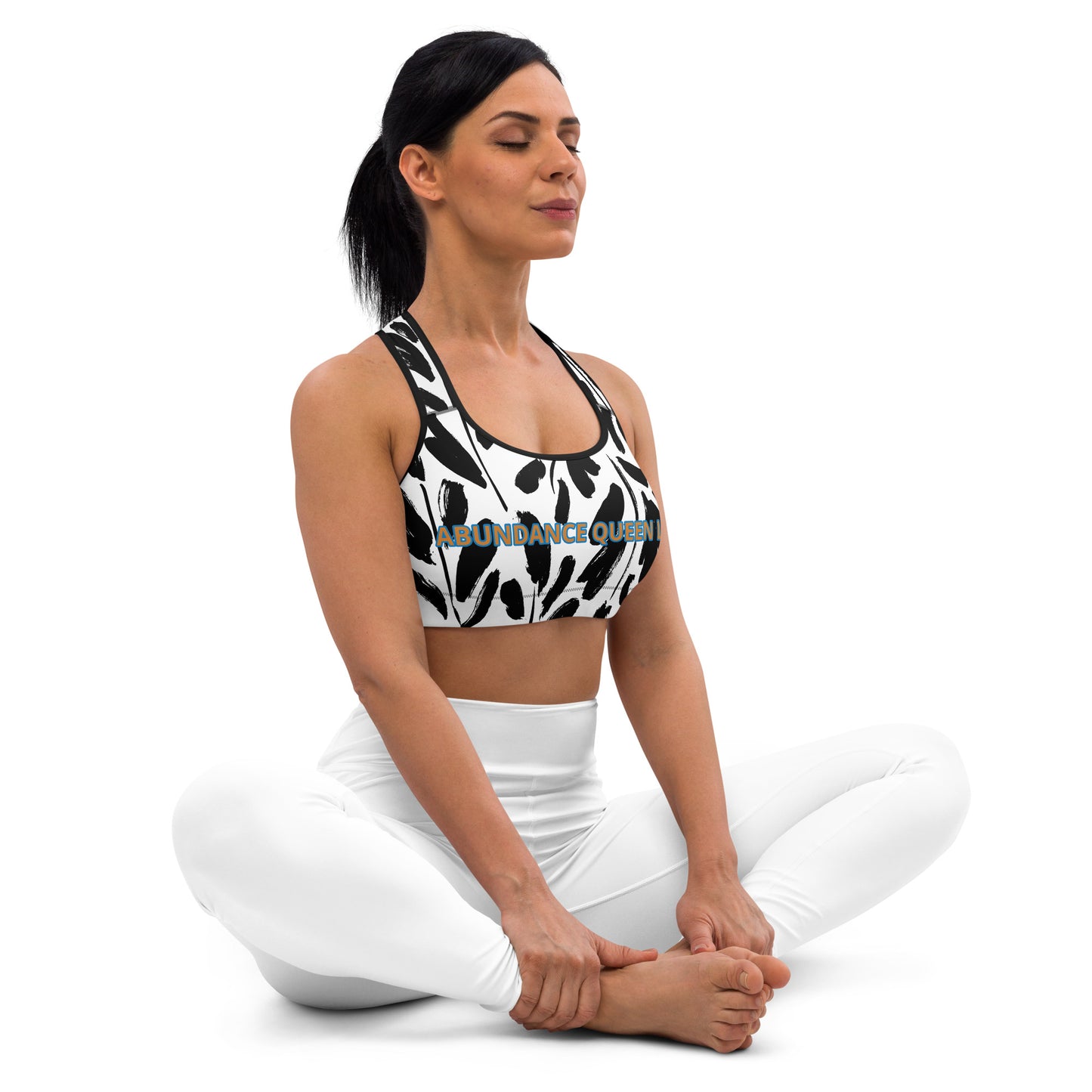 ABUNDANCE QUEEN LLC Padded Sports Bra