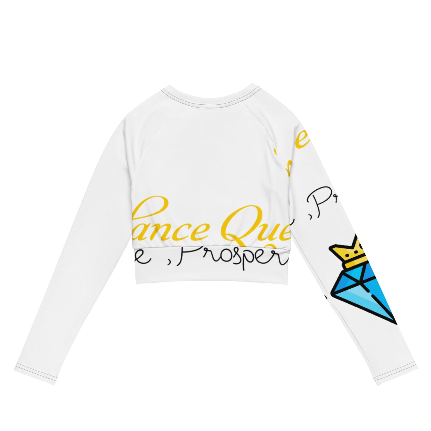 ABUNDANCE QUEEN LLC long-sleeve crop top