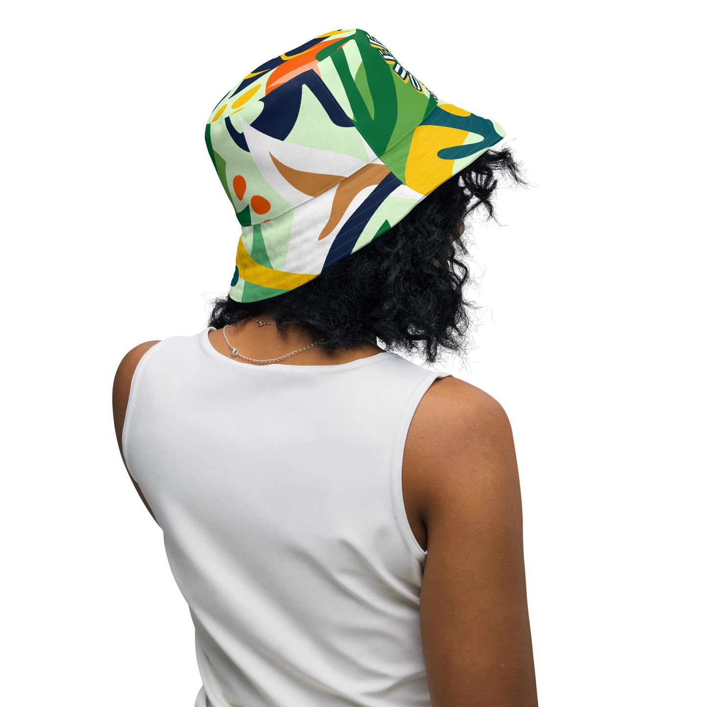 ABUNDANCE QUEEN Reversible bucket hat