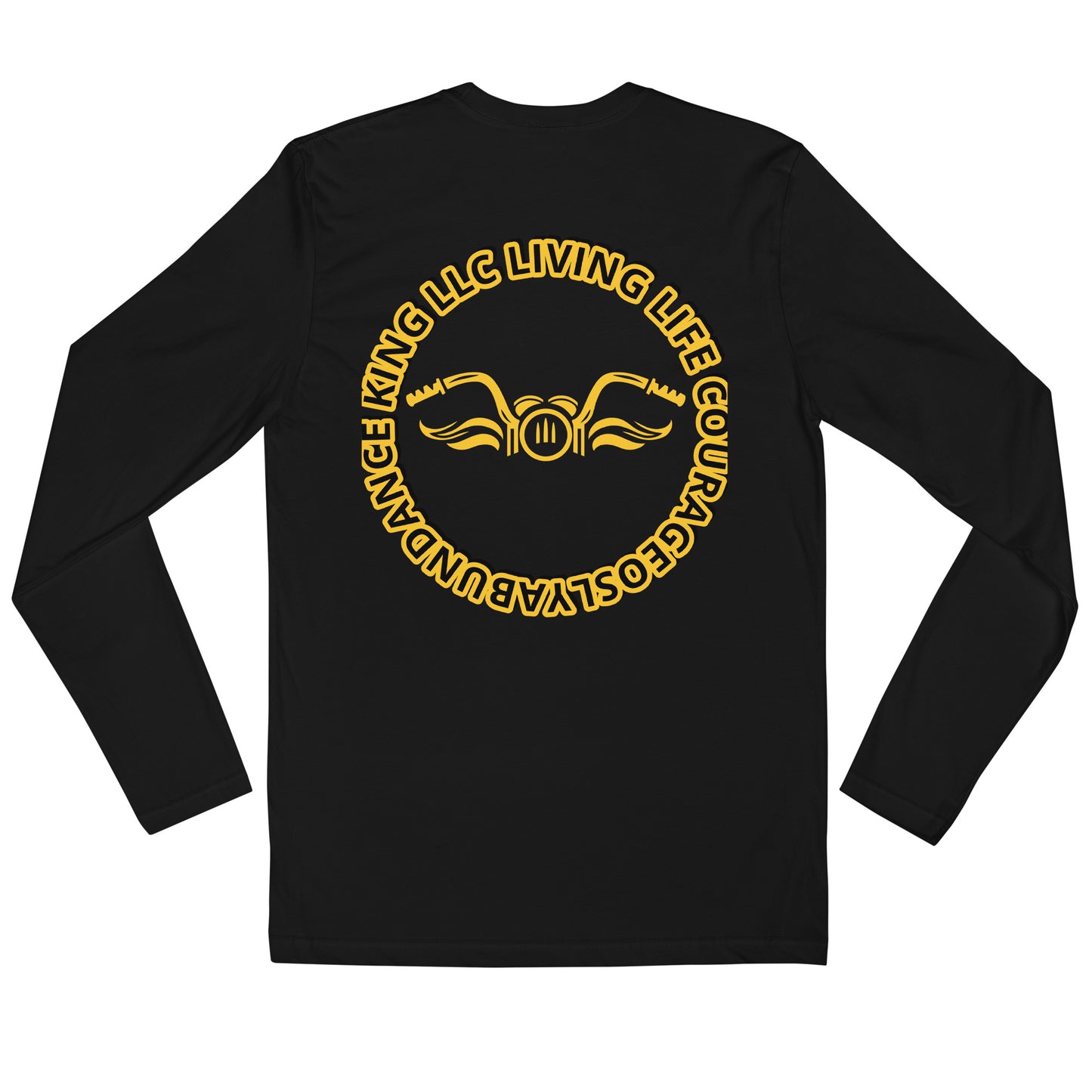 ABUNDANCE KING LLC Long Sleeve Fitted Crew