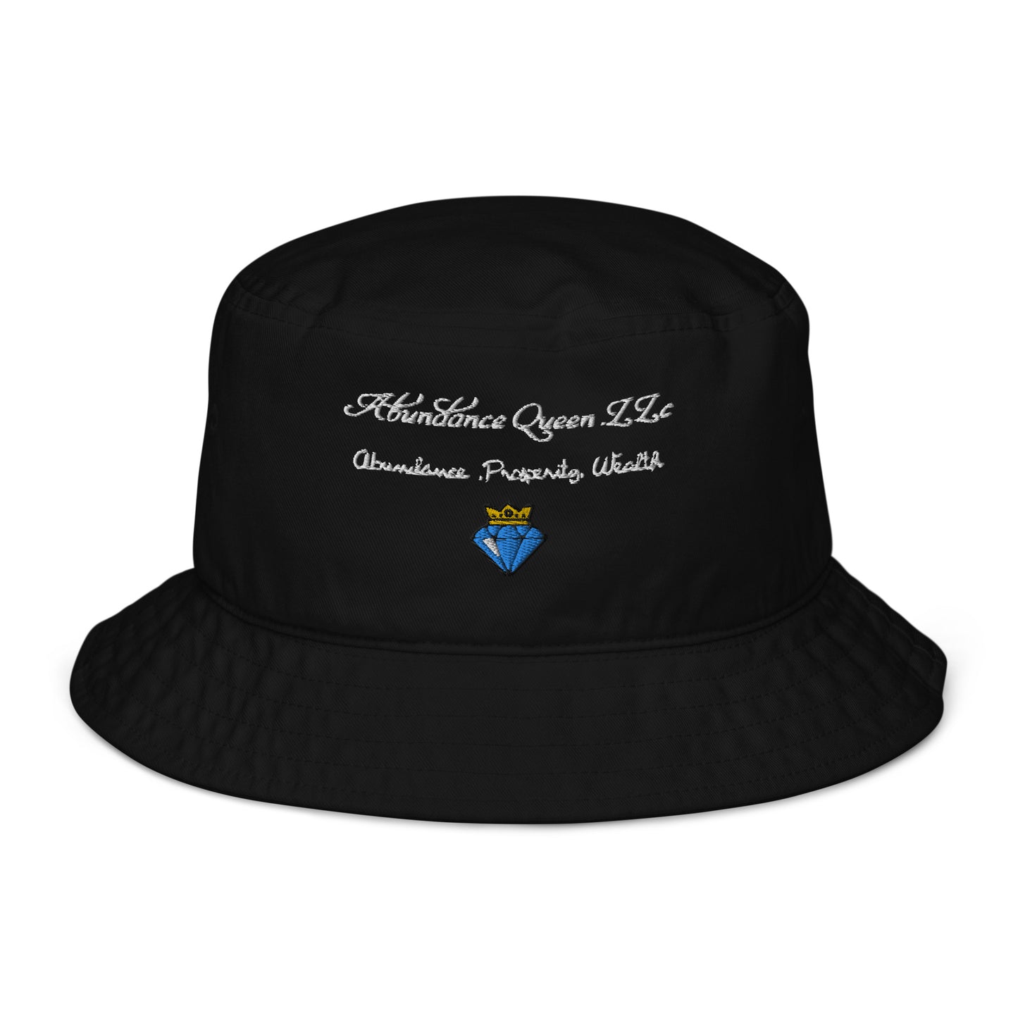 Organic bucket hat by ABUNDANCE QUEEN LLC