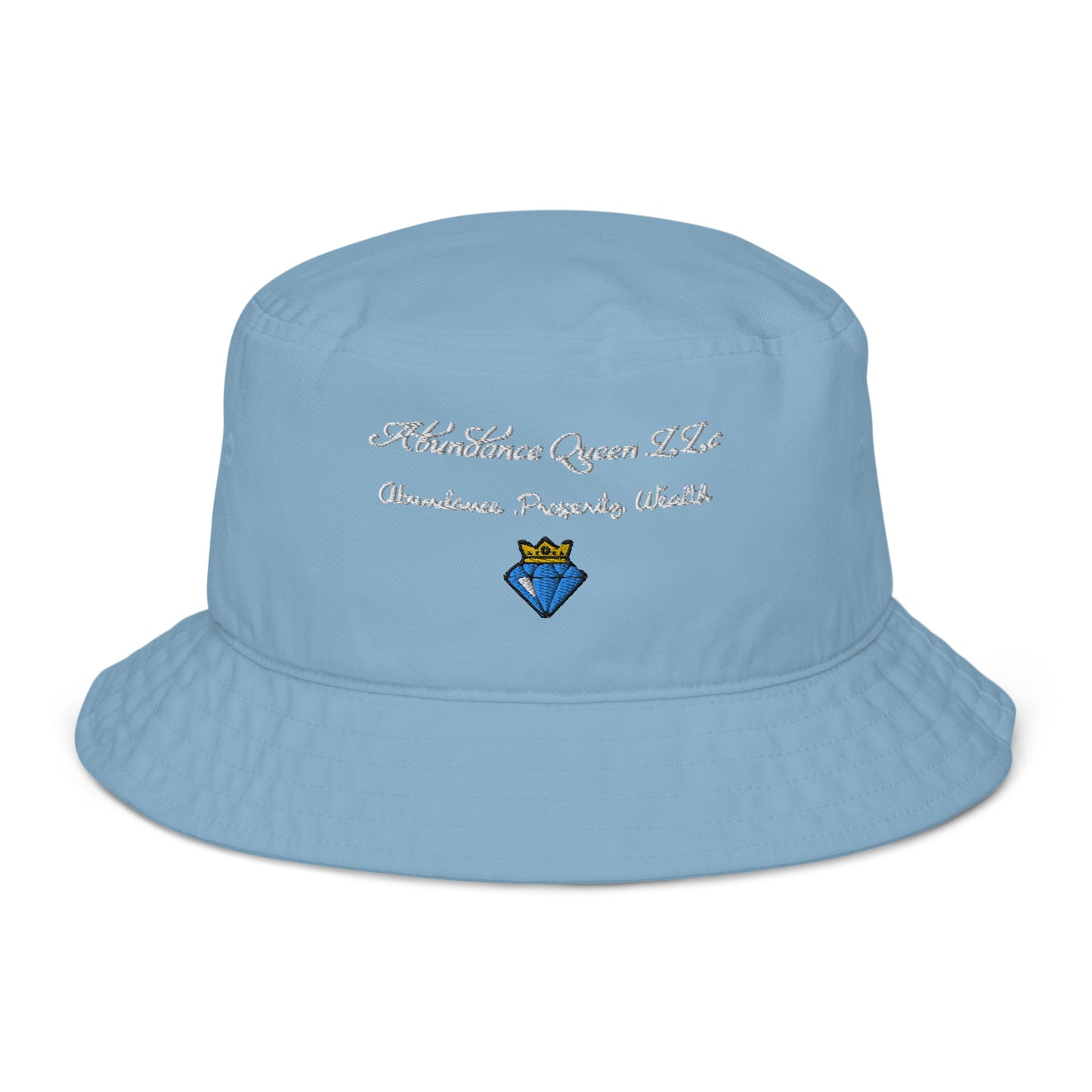 Organic bucket hat by ABUNDANCE QUEEN LLC