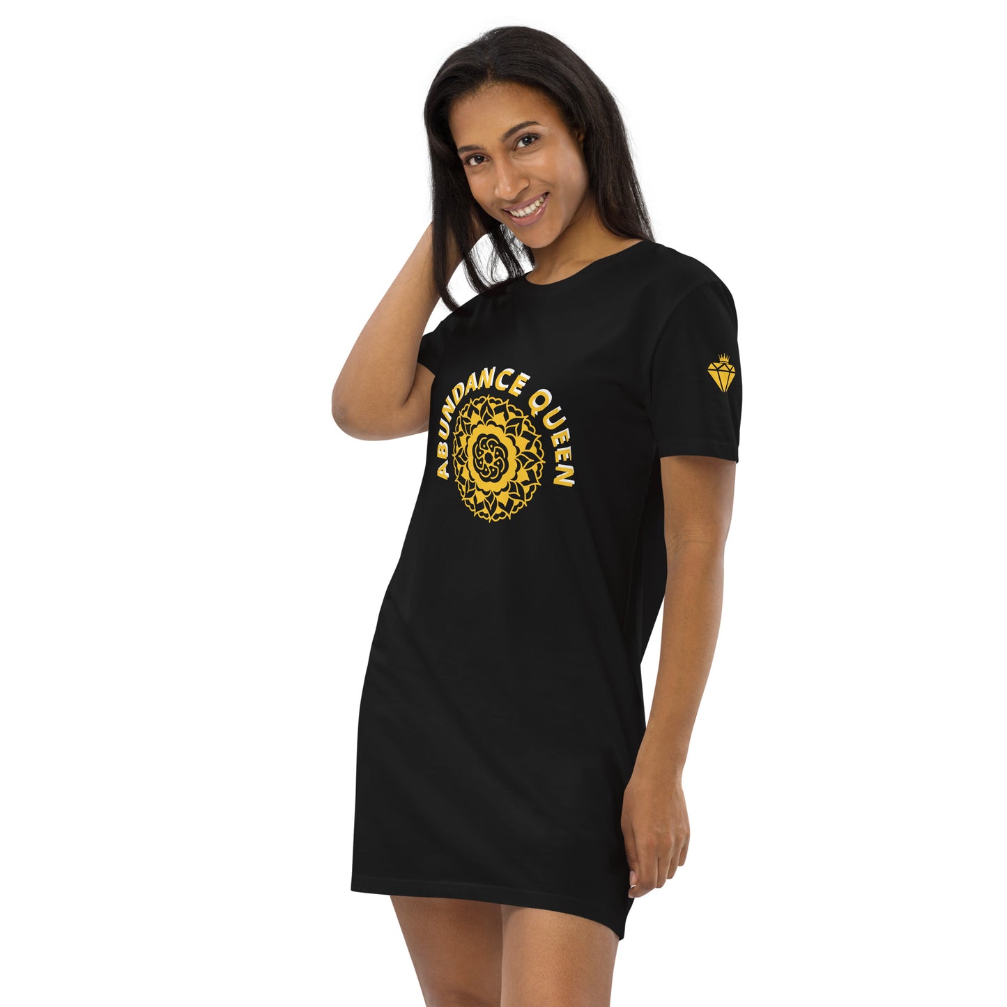 ABUNDANCE QUEEN LLC Organic cotton t-shirt dress