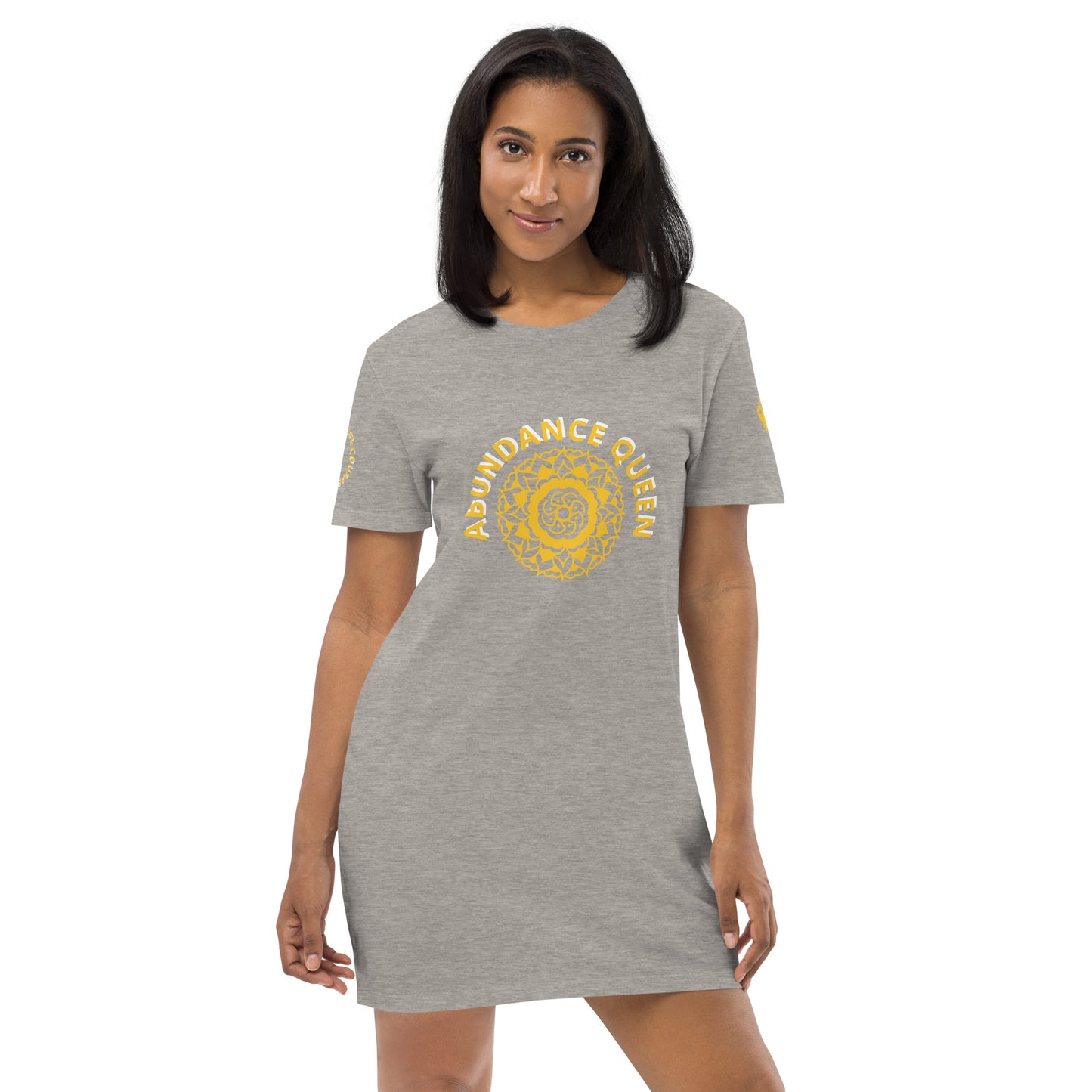 ABUNDANCE QUEEN LLC Organic cotton t-shirt dress