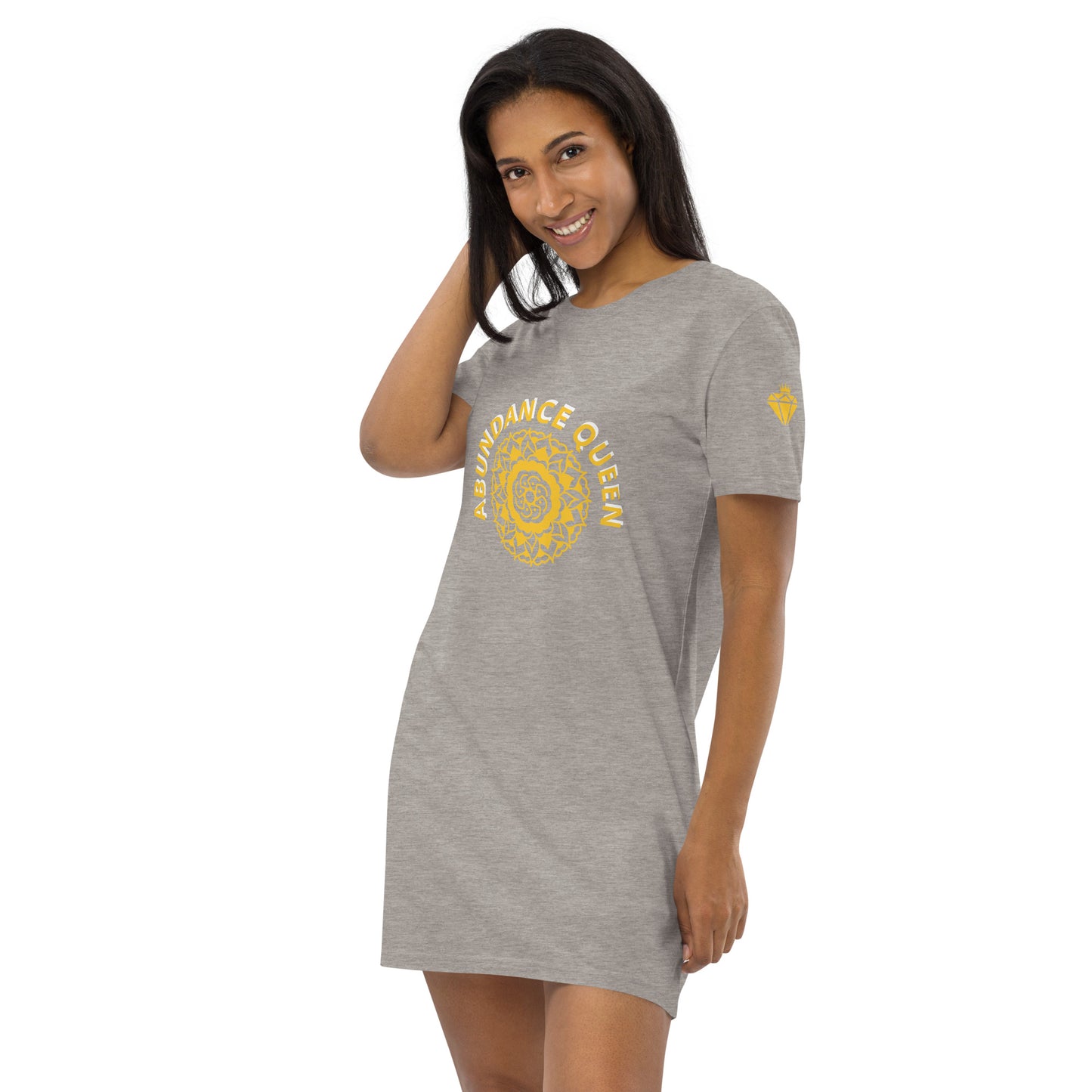 ABUNDANCE QUEEN LLC Organic cotton t-shirt dress