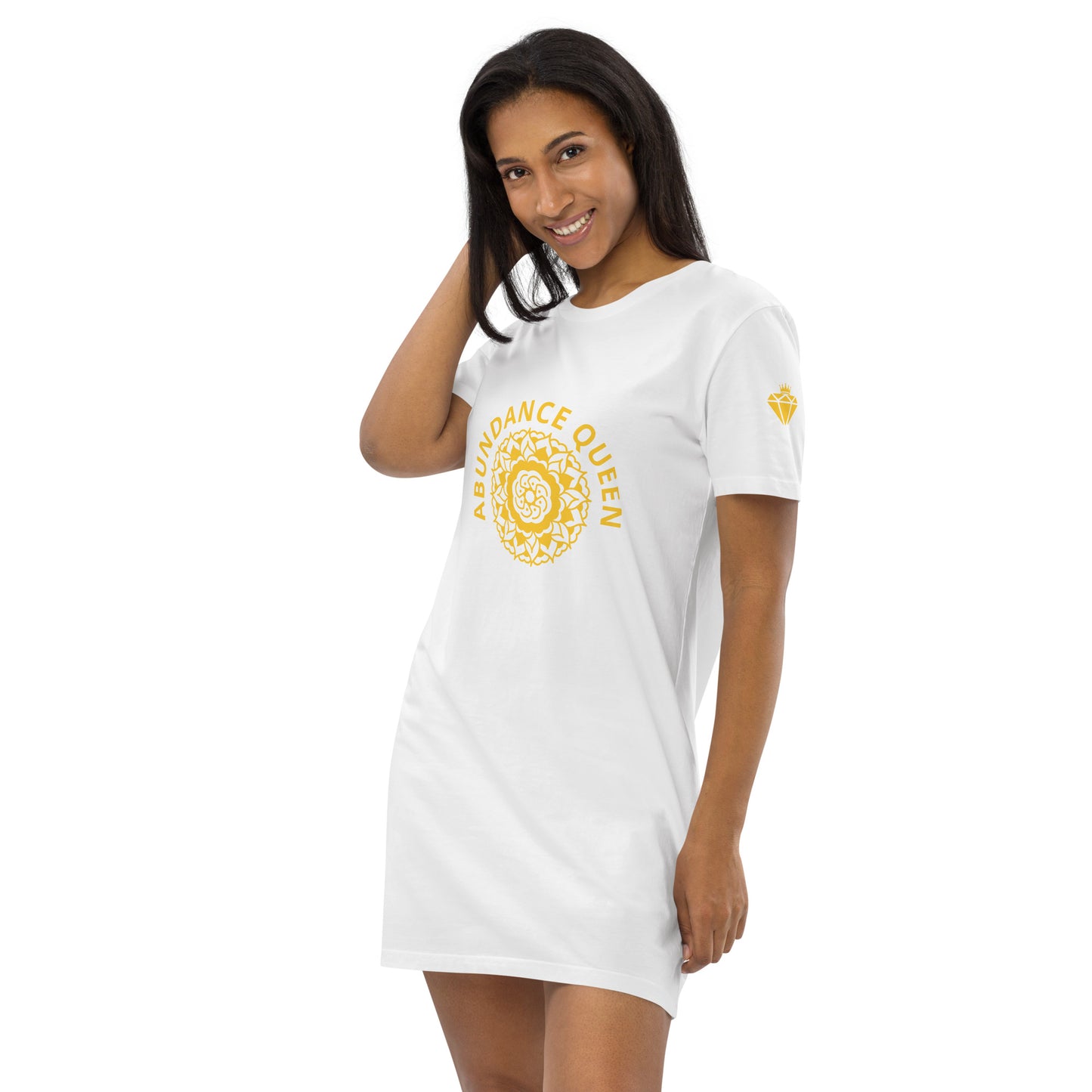 ABUNDANCE QUEEN LLC Organic cotton t-shirt dress