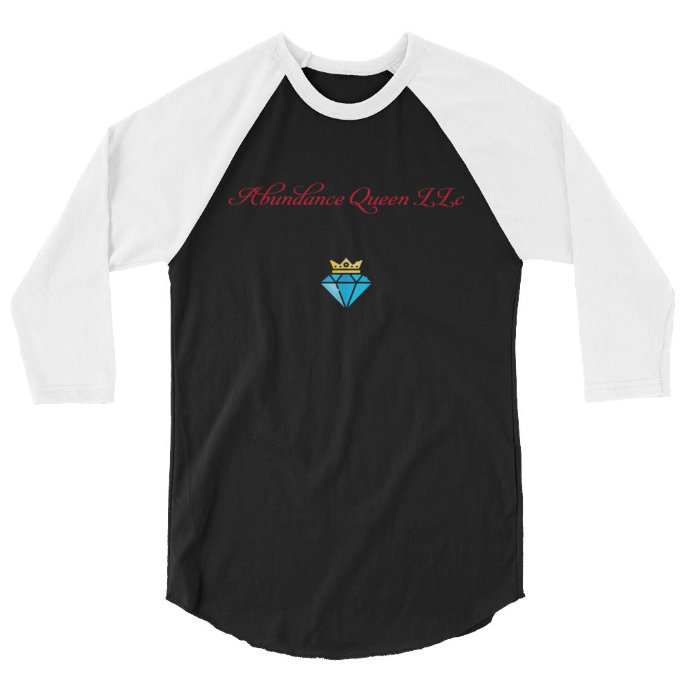 ABUNDANCE QUEEN LLC 3/4 sleeve raglan shirt