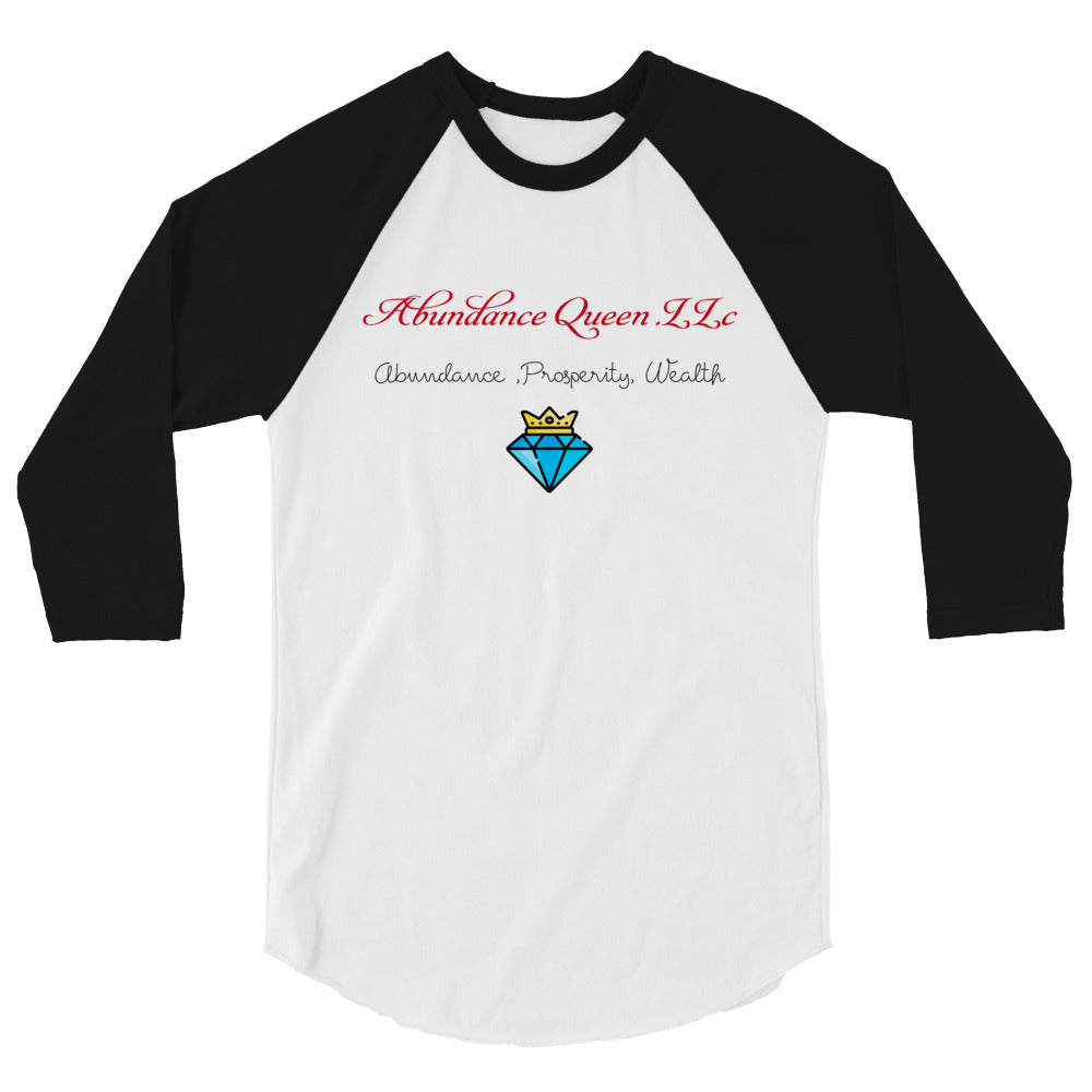 ABUNDANCE QUEEN LLC 3/4 sleeve raglan shirt