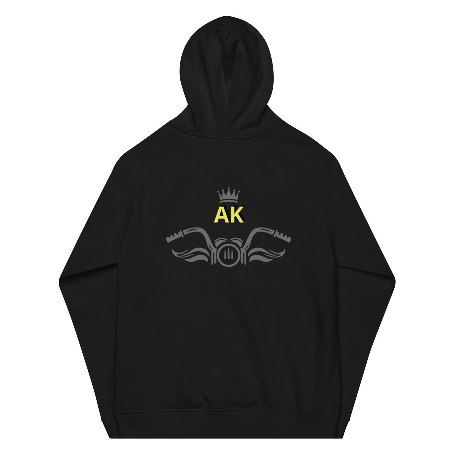 ABUNDANCE KING eco raglan hoodie