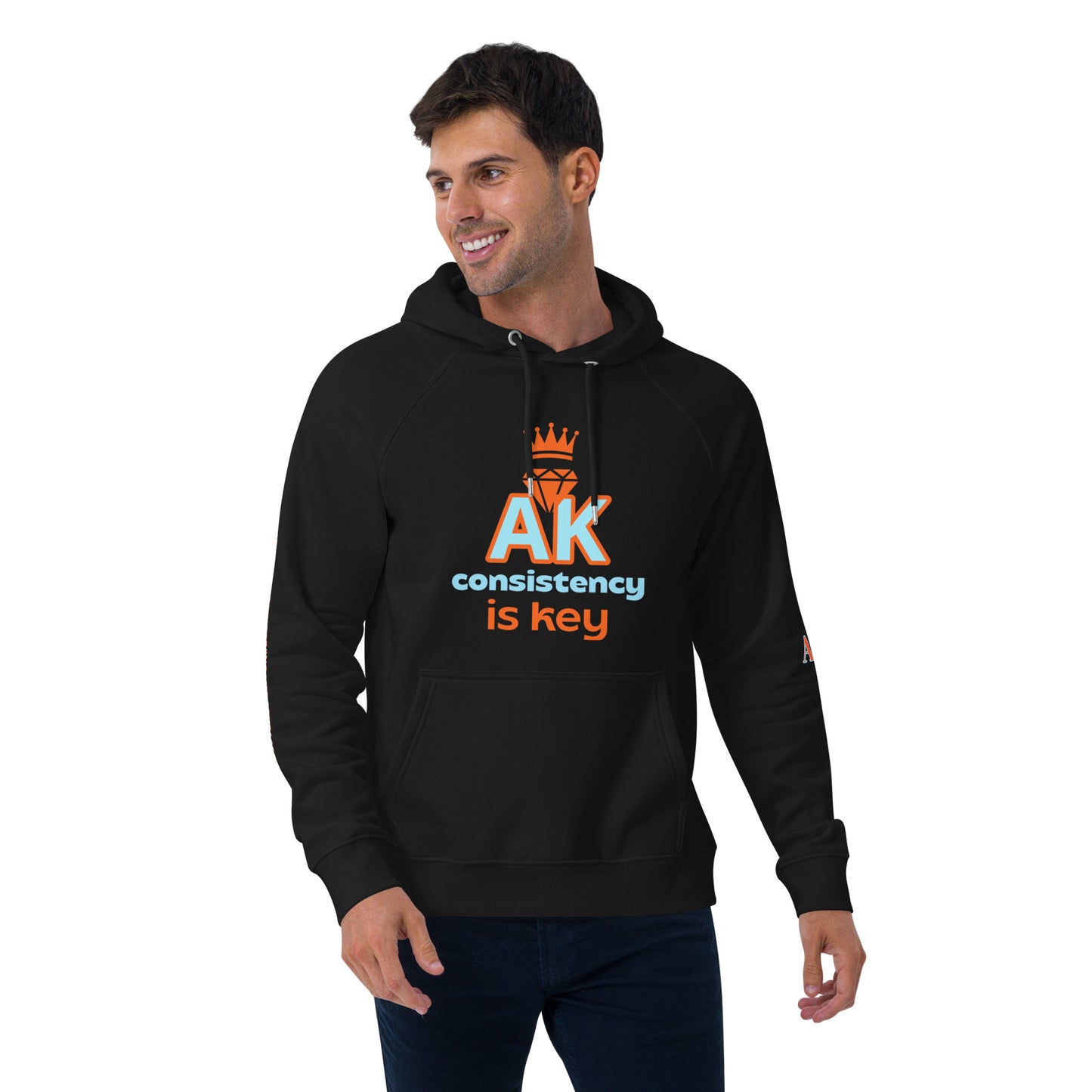 ABUNDACNE KING eco raglan hoodie