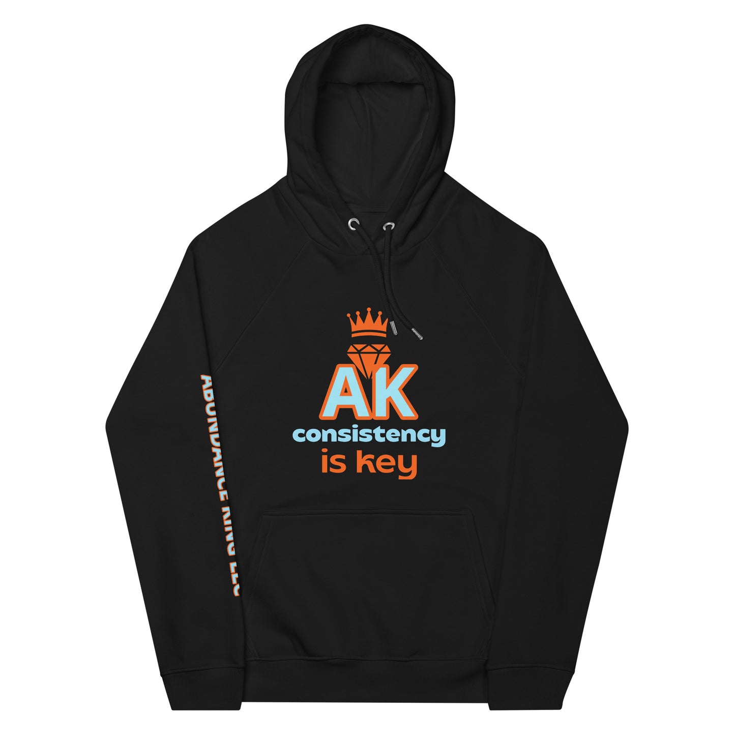 ABUNDANCE KING LLC eco raglan hoodie