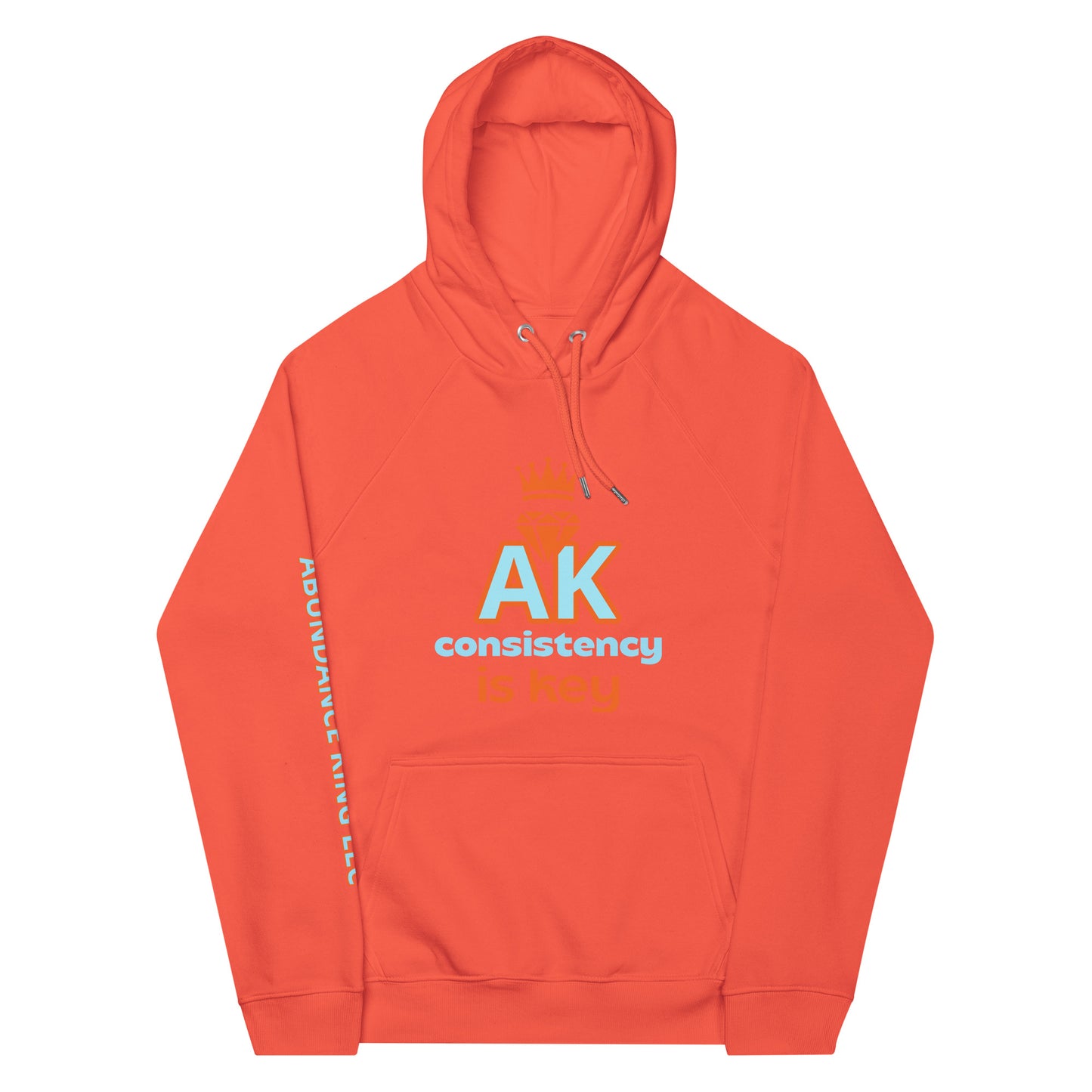 ABUNDANCE KING LLC eco raglan hoodie