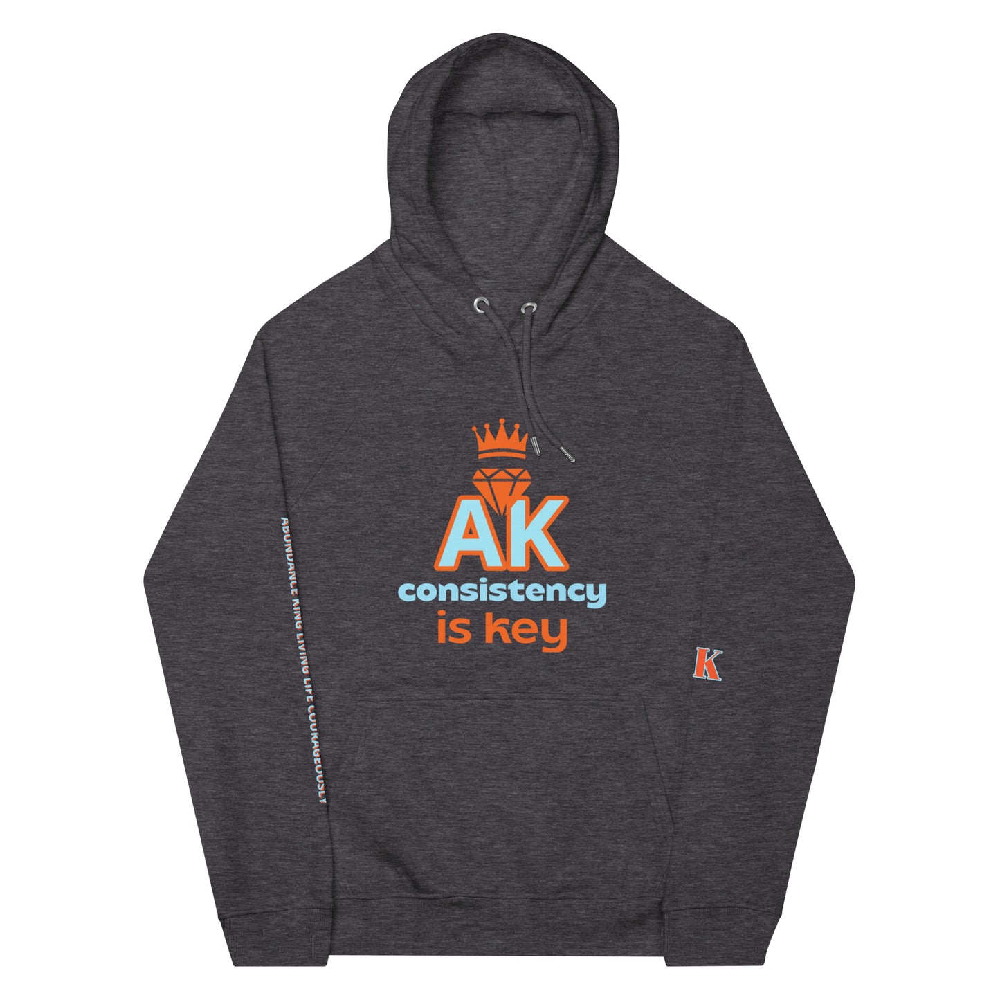 ABUNDACNE KING eco raglan hoodie