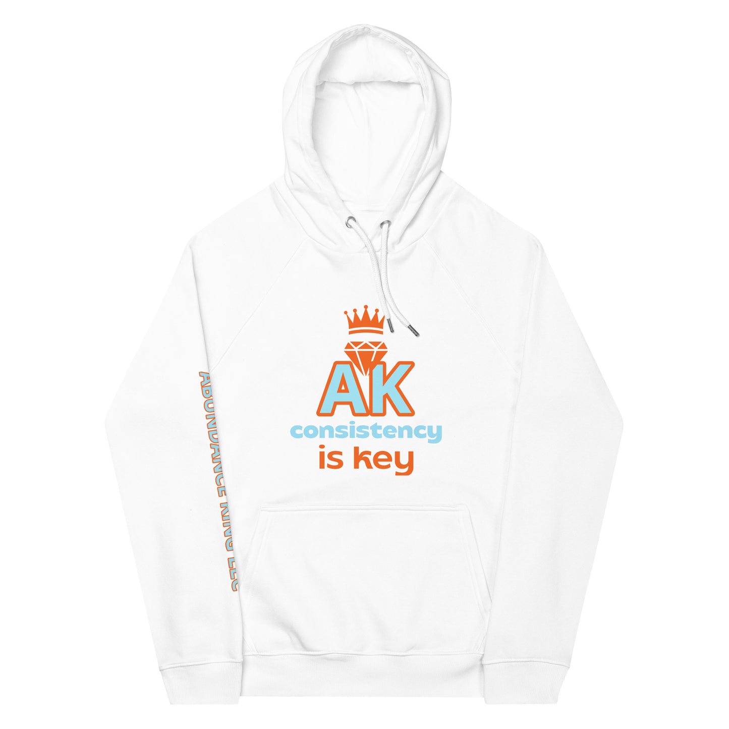 ABUNDANCE KING LLC eco raglan hoodie