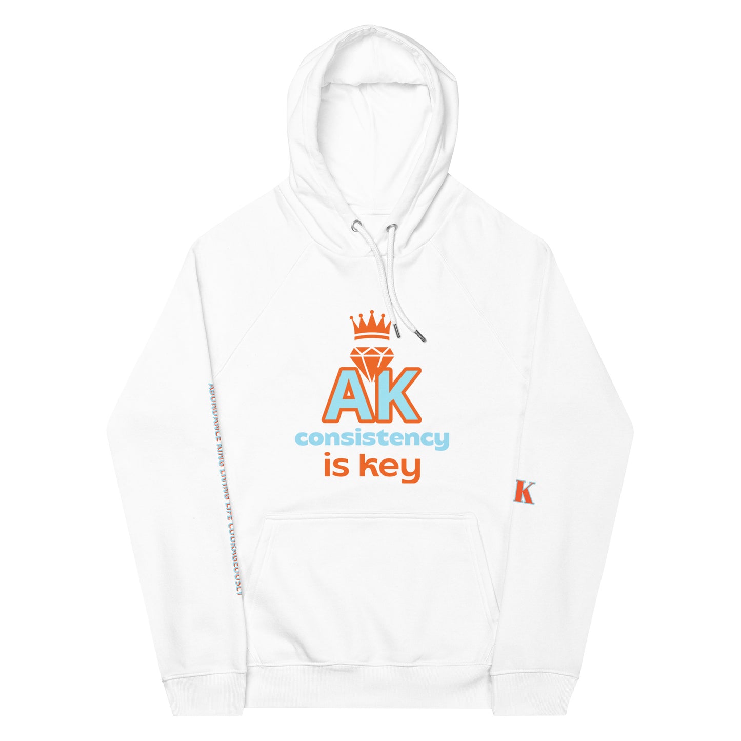 ABUNDACNE KING eco raglan hoodie