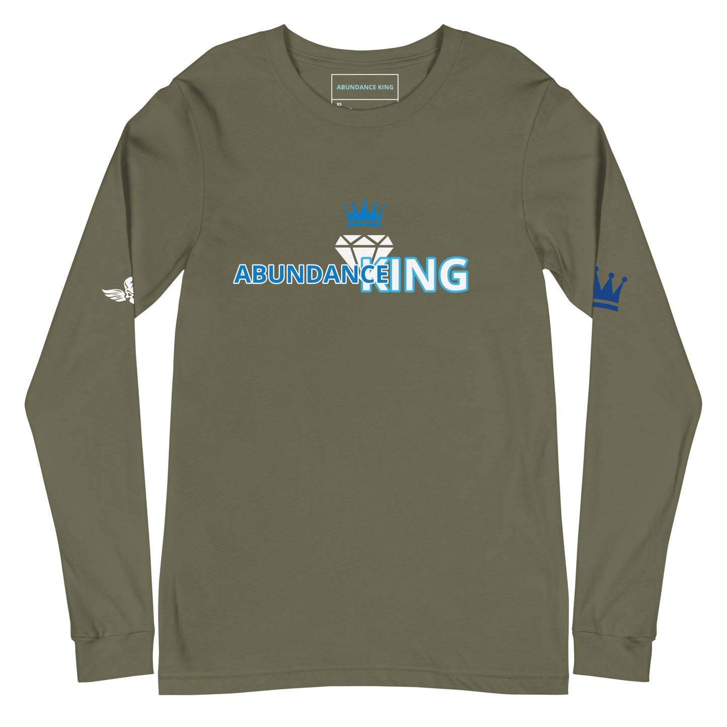 ABUNDANCE KING Long Sleeve Tee