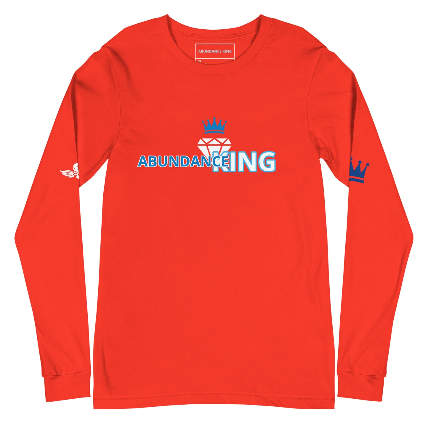 ABUNDANCE KING Long Sleeve Tee