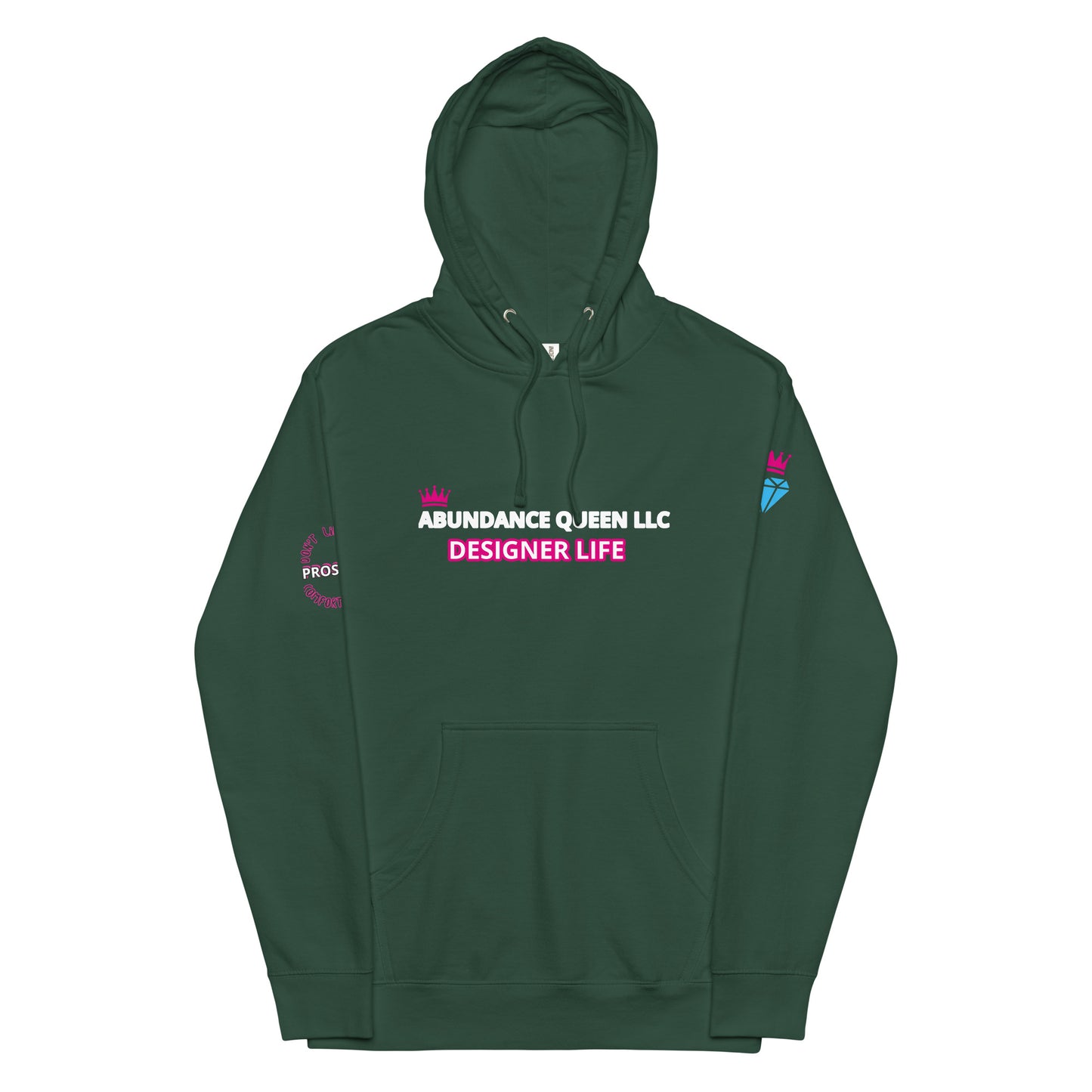 ABUNDANCE KING midweight hoodie