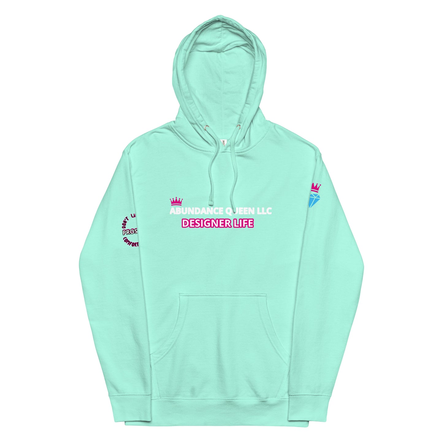 ABUNDANCE KING midweight hoodie