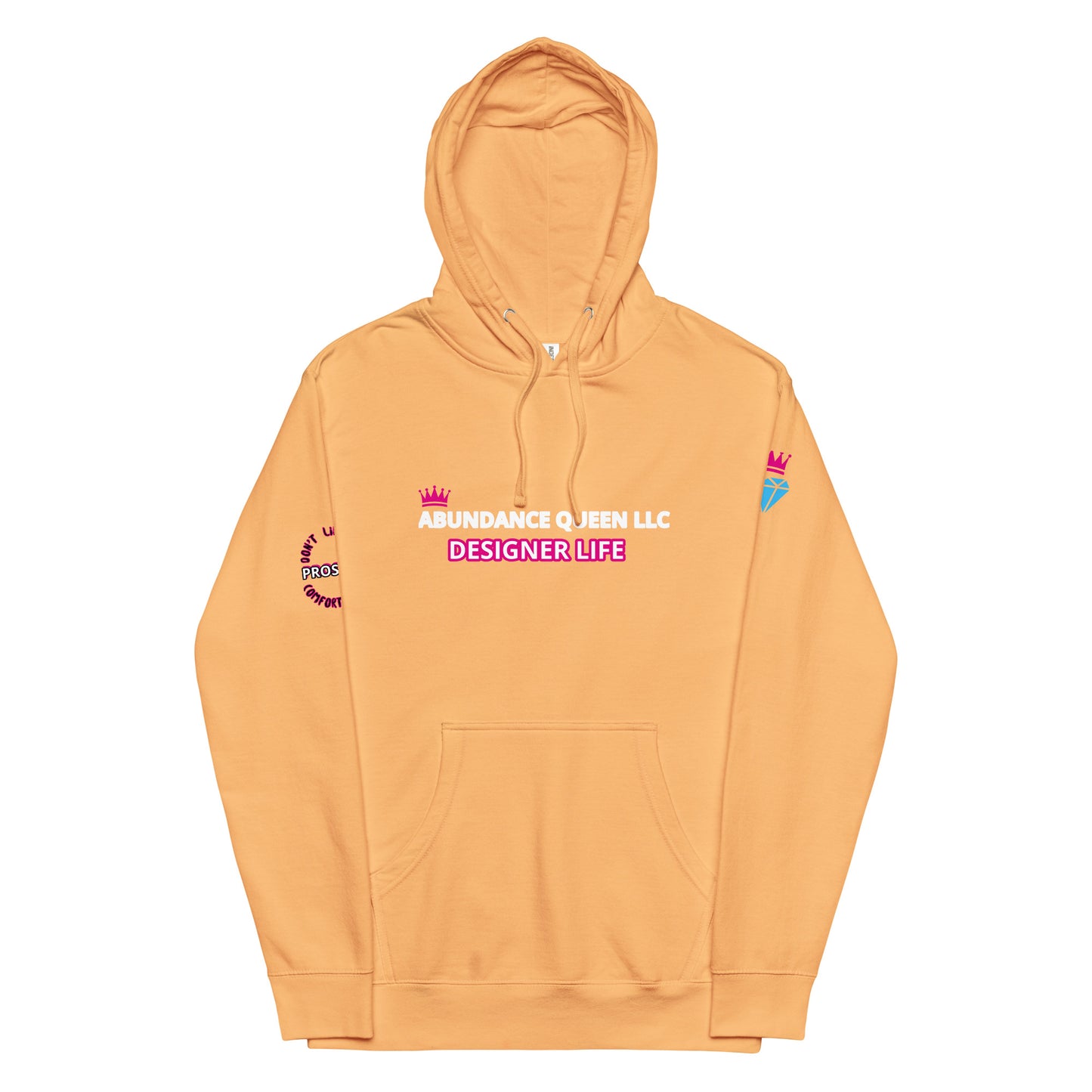 ABUNDANCE KING midweight hoodie