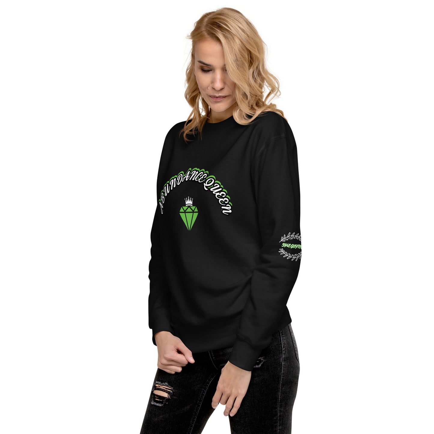 ABUNDANCE QUEEN LLC Premium Sweatshirt