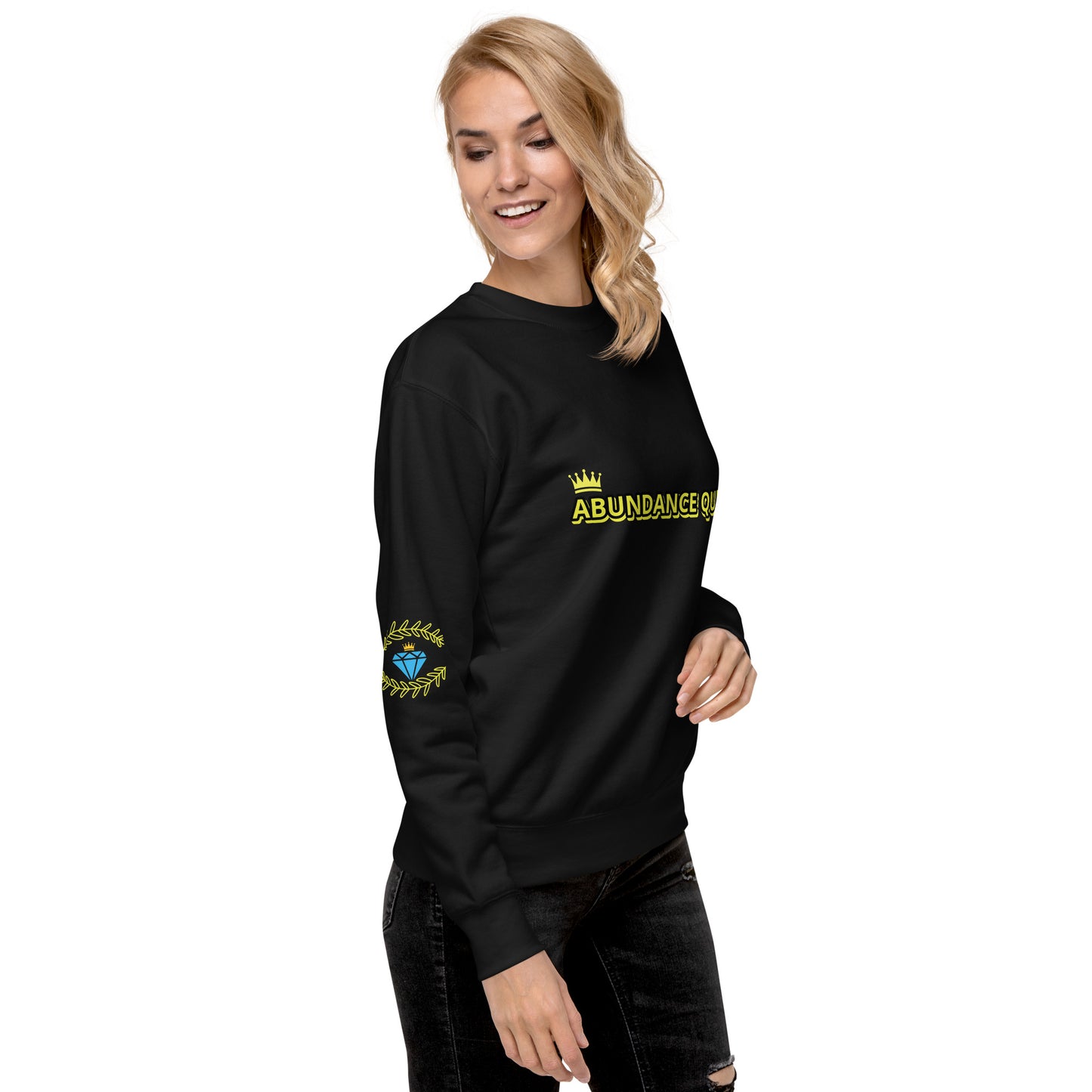 ABUNDANCE QUEEN LLC Premium Sweatshirt