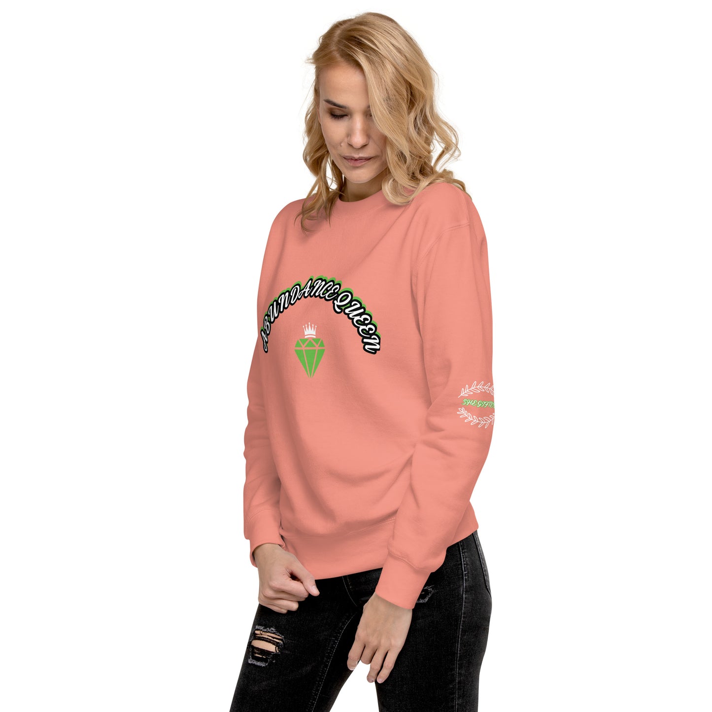 ABUNDANCE QUEEN LLC Premium Sweatshirt