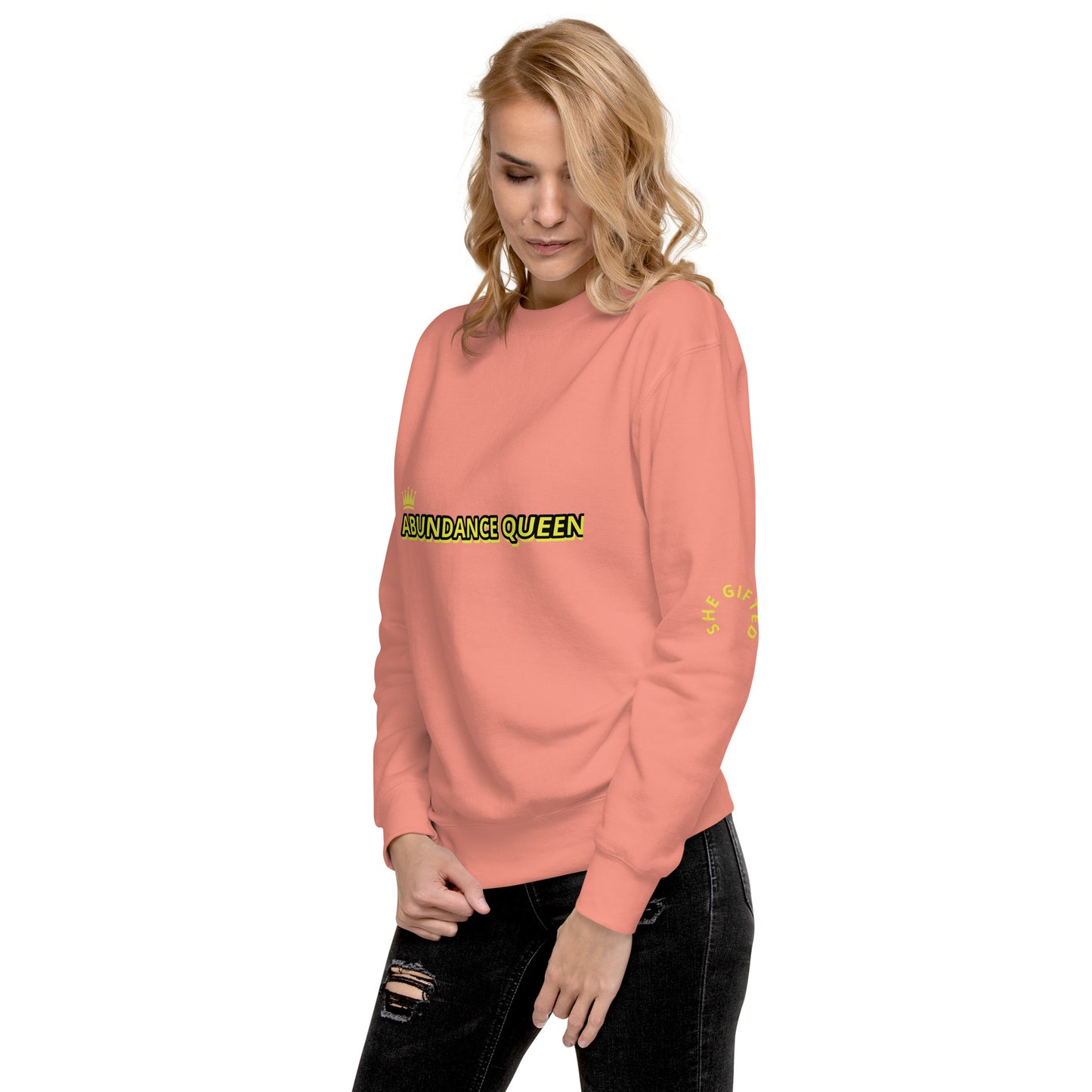ABUNDANCE QUEEN LLC Premium Sweatshirt