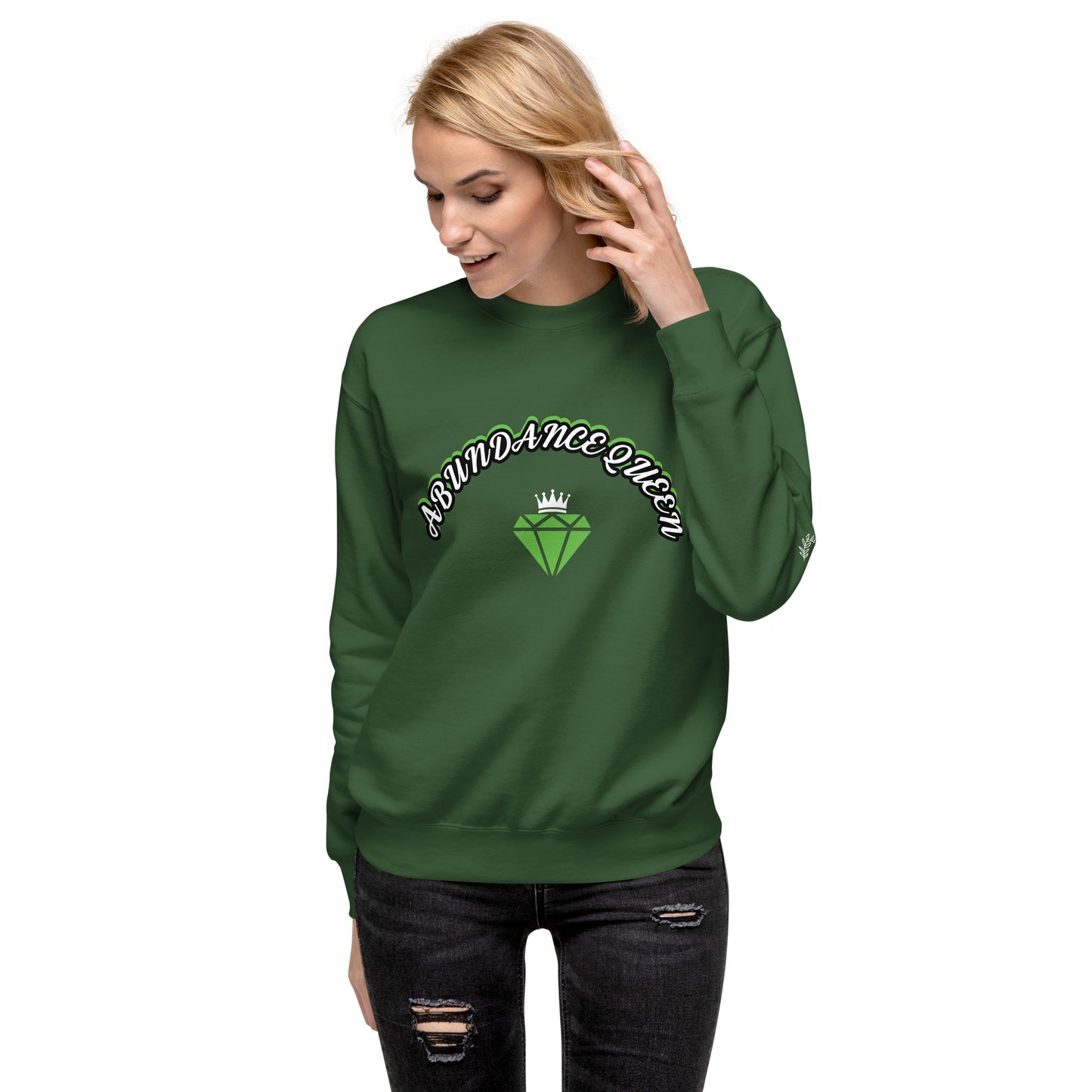 ABUNDANCE QUEEN LLC Premium Sweatshirt