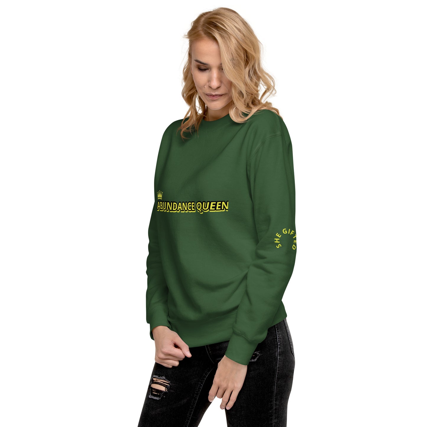 ABUNDANCE QUEEN LLC Premium Sweatshirt