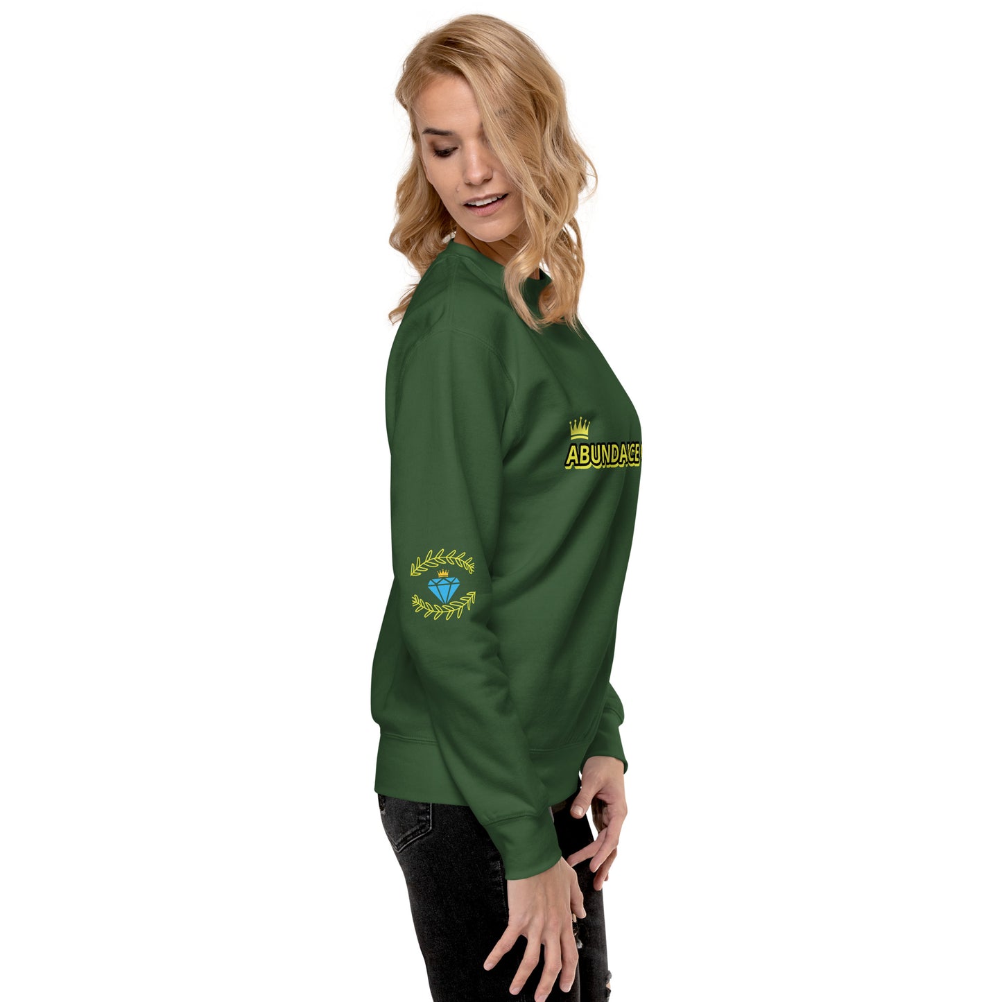 ABUNDANCE QUEEN LLC Premium Sweatshirt