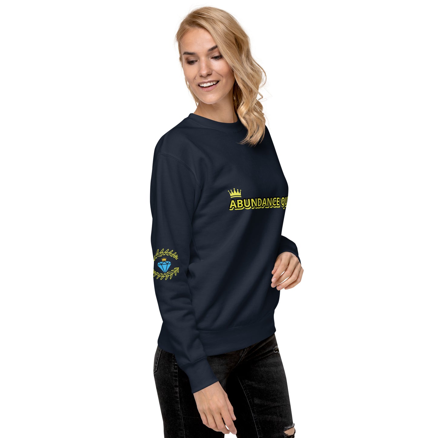 ABUNDANCE QUEEN LLC Premium Sweatshirt