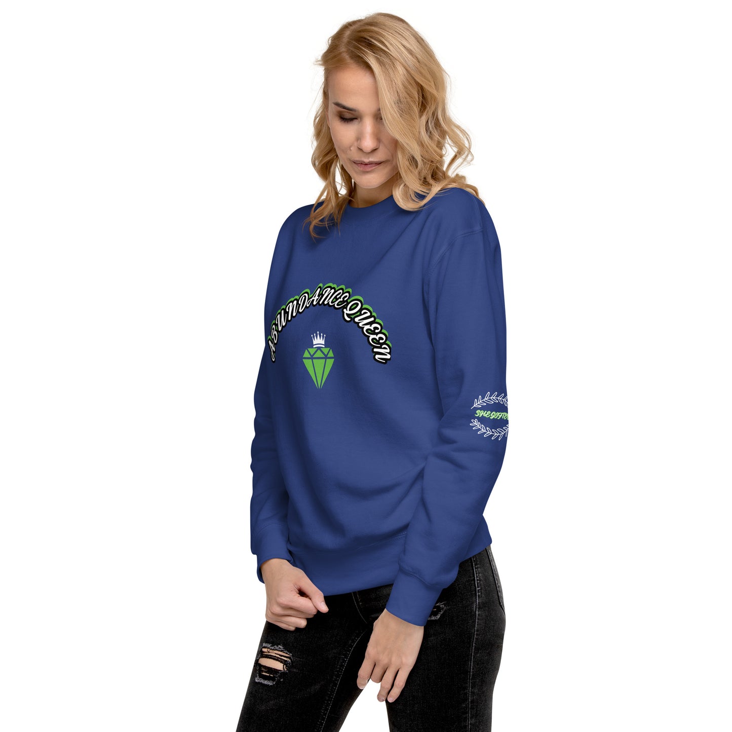 ABUNDANCE QUEEN LLC Premium Sweatshirt