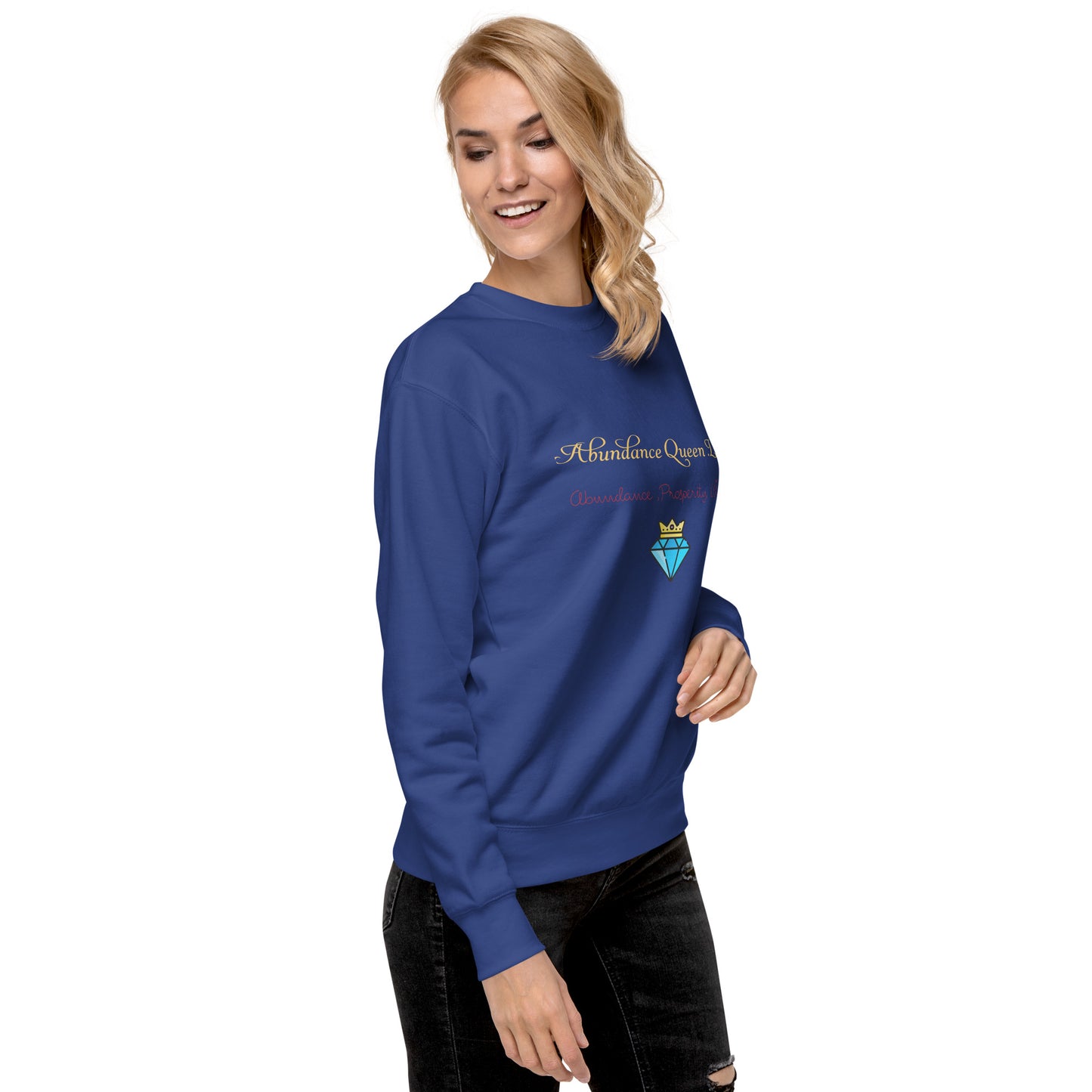 ABUNDANCE QUEEN LLC Premium Sweatshirt