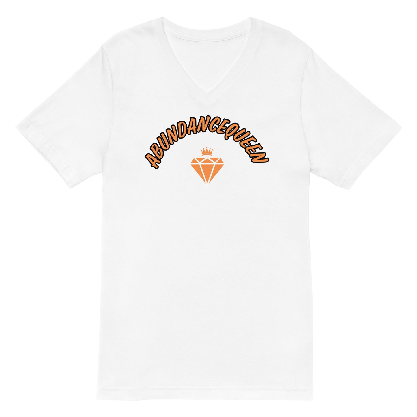 Unisex Short Sleeve V-Neck T-Shirt