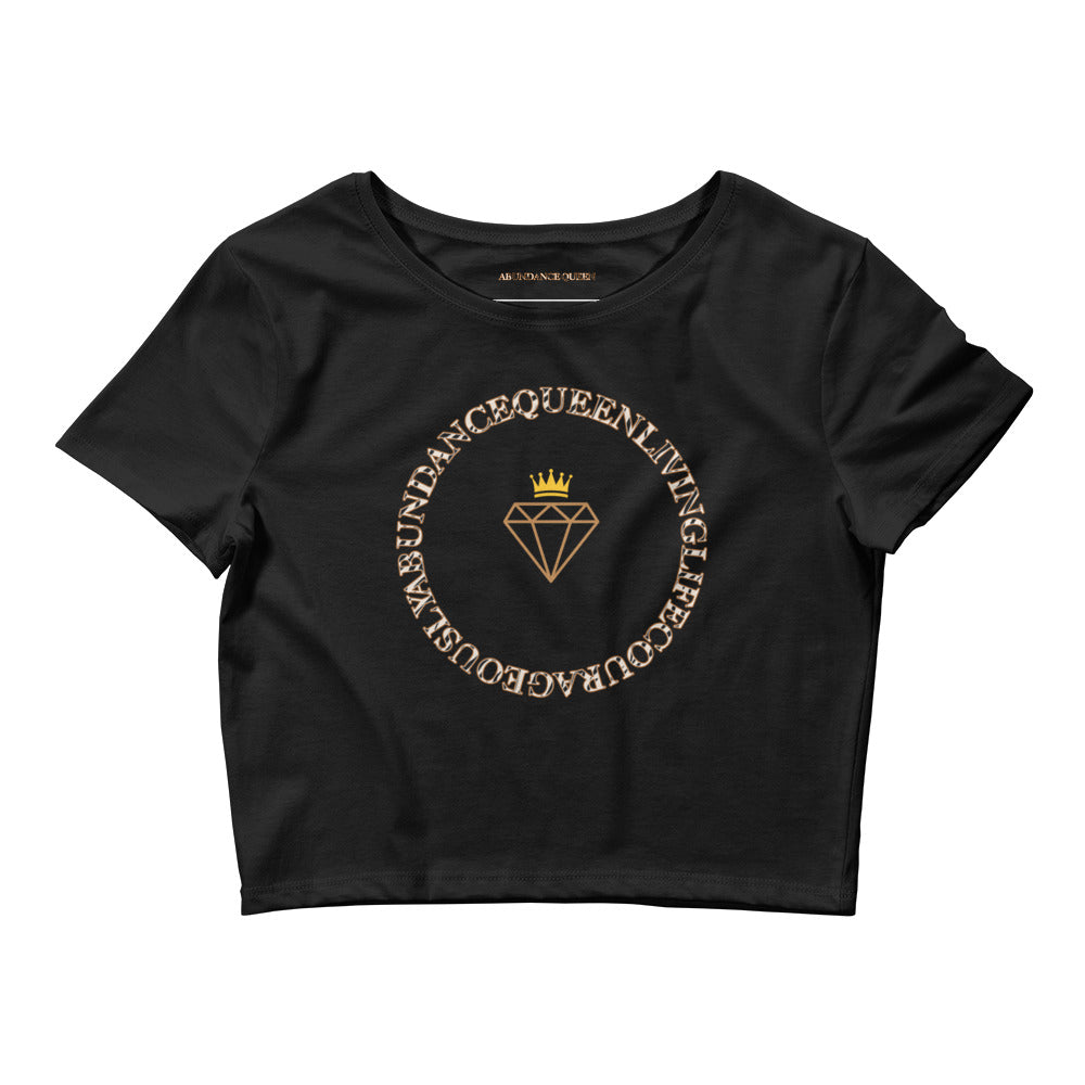 ABUNDANCE QUEEN LLC Women’s Crop Tee