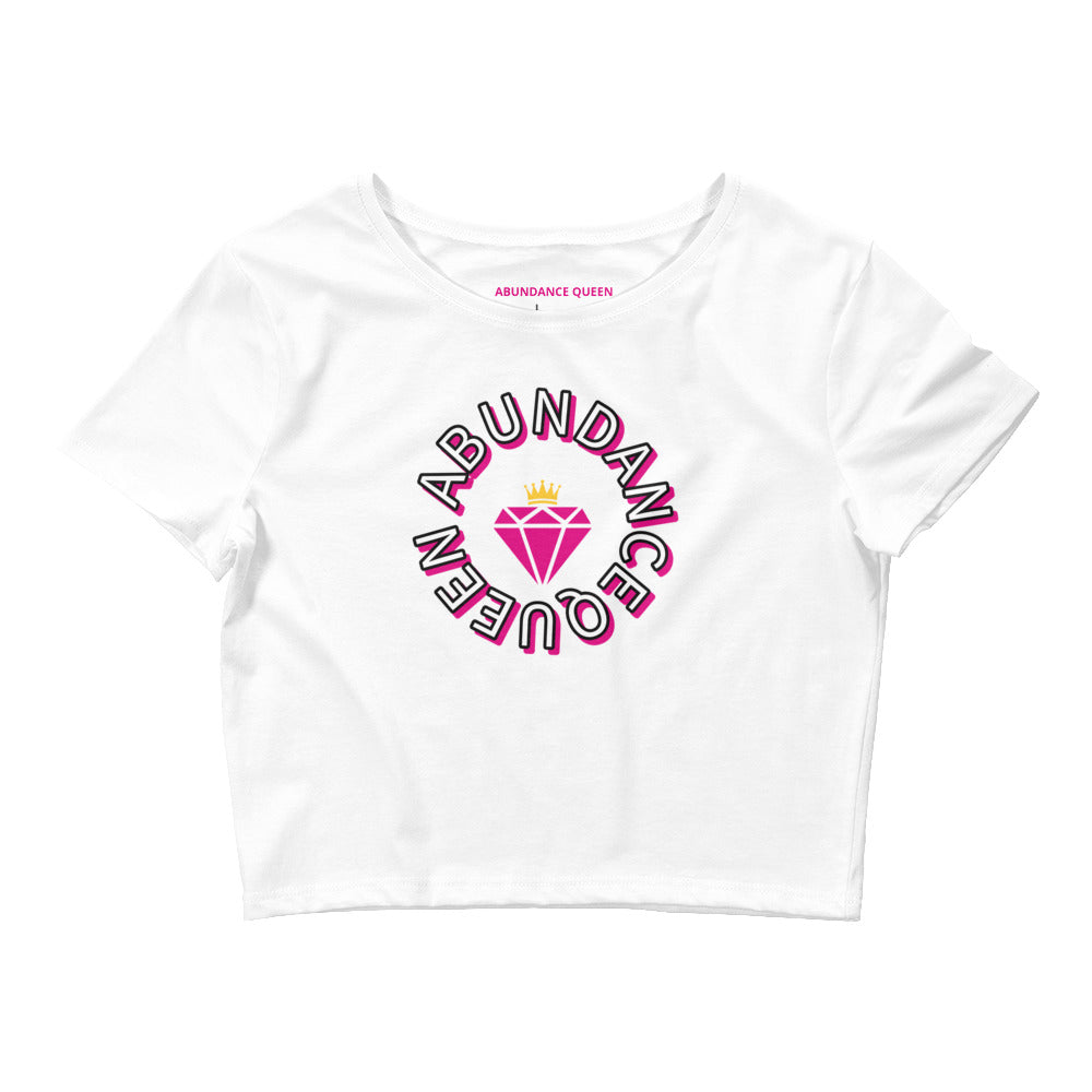 ABUNDANCE QUEEN LLC Women’s Crop Tee
