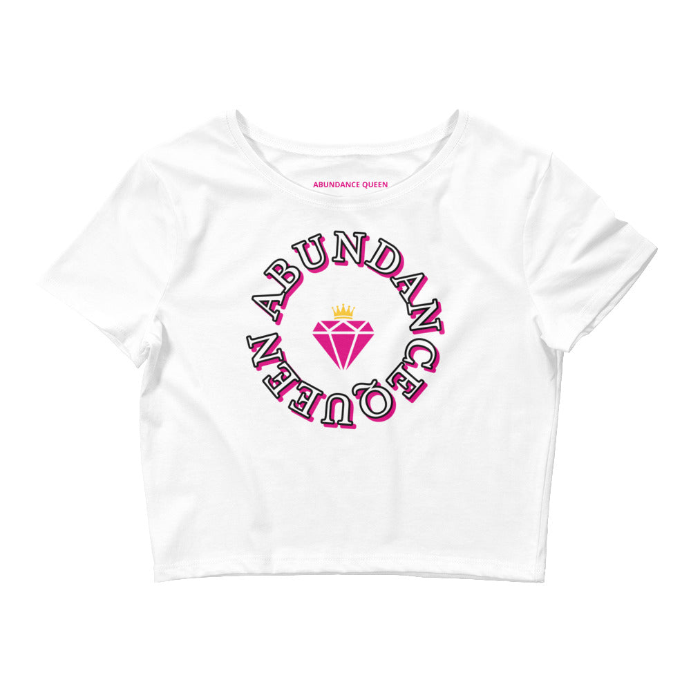 ABUNDANCE QUEEN LLC Women’s Crop Tee