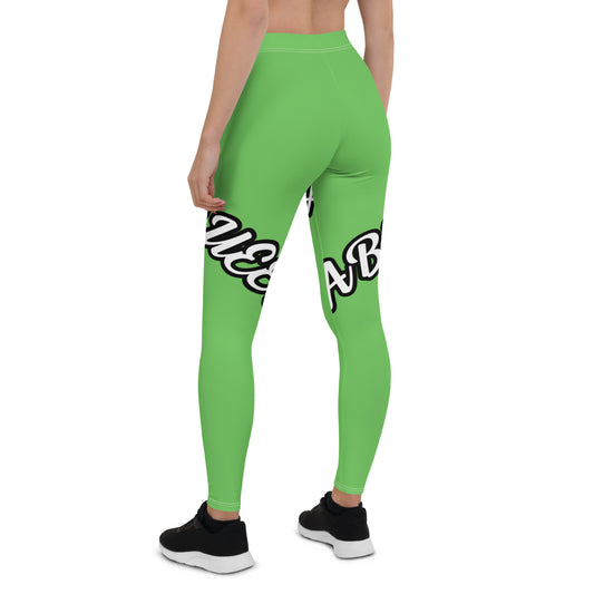 ABUNDANCE LIME GREEN  Leggings