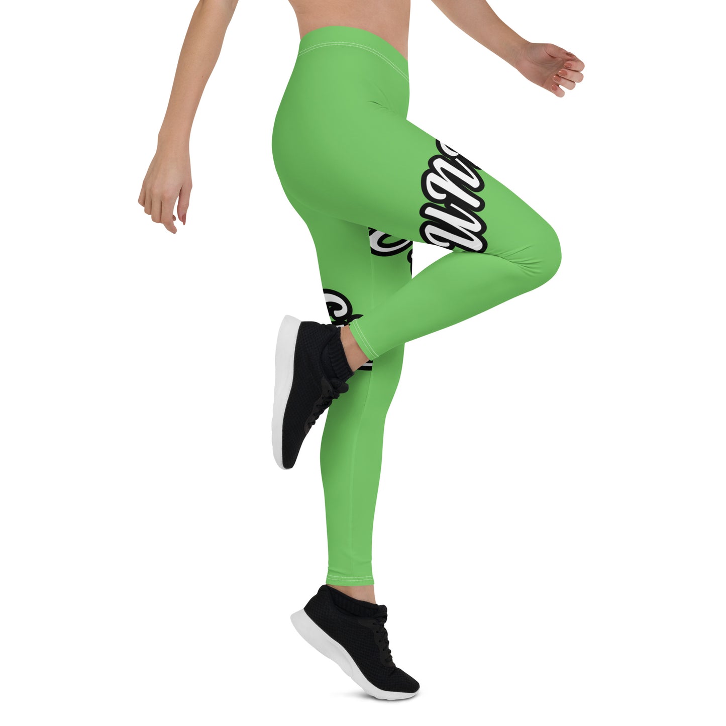 ABUNDANCE LIME GREEN  Leggings