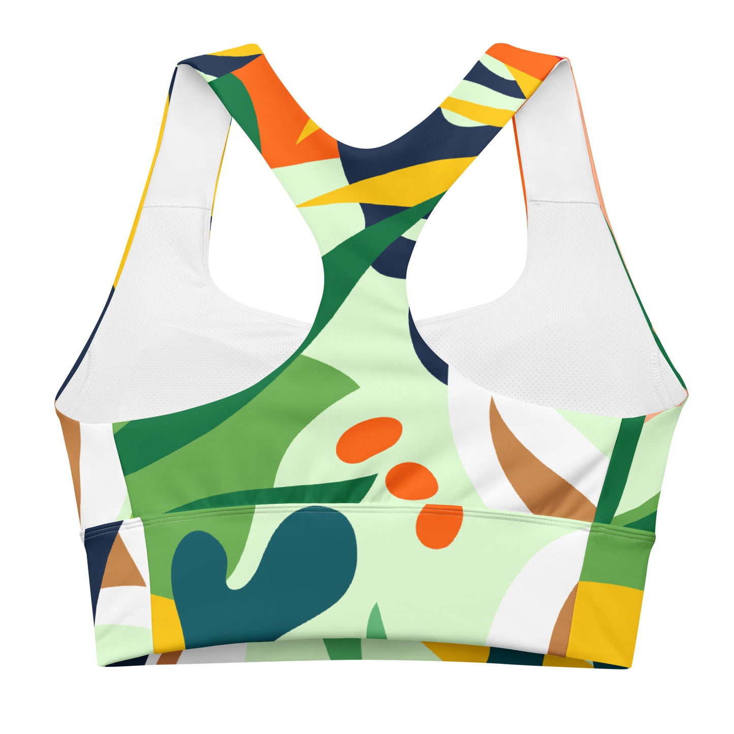 ABUNDANCE QUEEN Longline sports bra