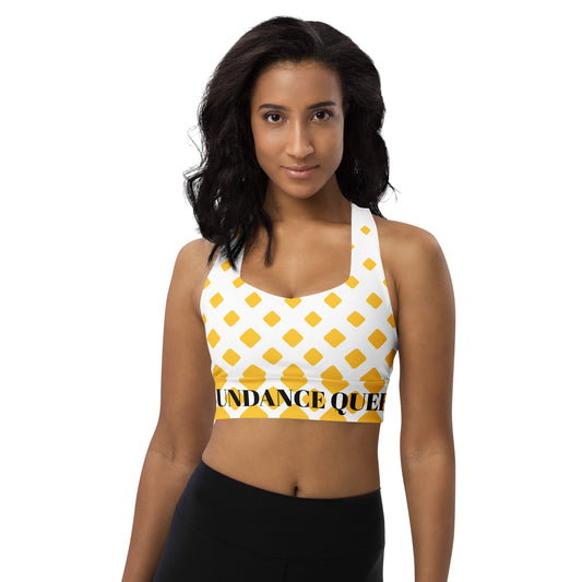 ABUNDANCE QUEEN  LLC Longline sports bra