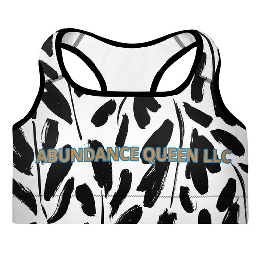 ABUNDANCE QUEEN LLC Padded Sports Bra