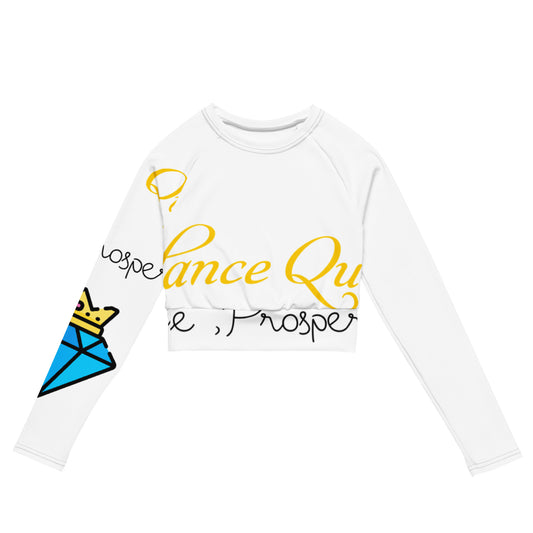 ABUNDANCE QUEEN LLC  long-sleeve crop top