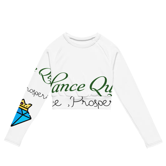 ABUNDANCE QUEEN LLC long-sleeve crop top