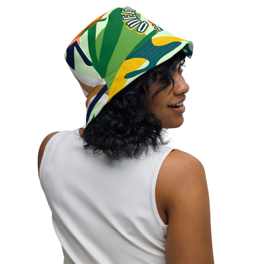 ABUNDANCE QUEEN Reversible bucket hat
