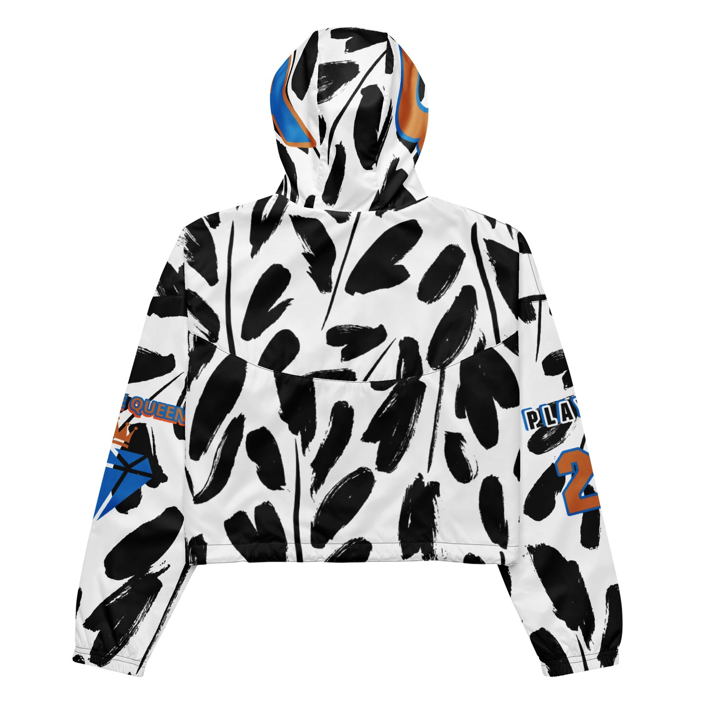 OUR CUTE ABUNDANCE QUEEN LLC Women’s cropped windbreaker