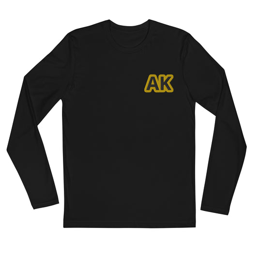 ABUNDANCE KING LLC Long Sleeve Fitted Crew